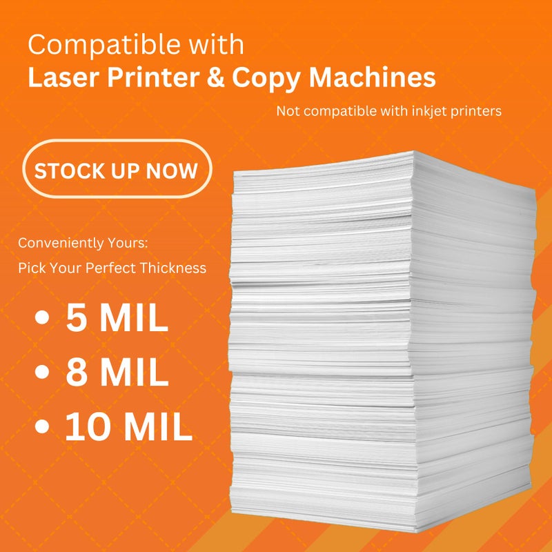 TerraSlate Waterproof & Tear-Resistant Copier Paper 8 MIL, A4 210 x 297 mm, White, (25 Sheets) - Image 3